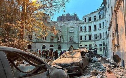 Bilanţul bombardamentelor ruse din Liov a ajuns la cinci morţi şi zeci de răniţi