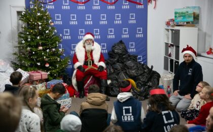 Asociația LOGS a organizat tradiționala petrecere de Crăciun pentru refugiați, la Timișoara