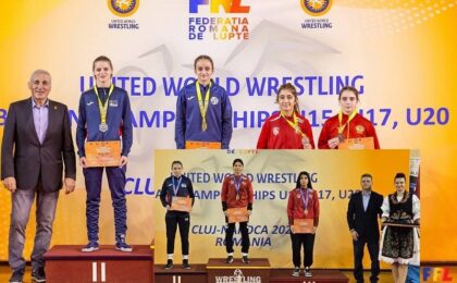 Bianca Rusu şi Diana Ședer, medalii pentru CSM Timişoara la Campionatul Balcanic de Lupte