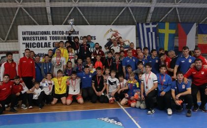 Sportivi de 8 ţări au luptat la Buziaş. Rezultatele competiţiei "Invită Nicolae Grehov"