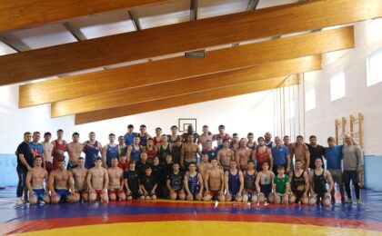 Luptători de nivel înalt, medaliați la campionatele europene și mondiale, la Ghiroda