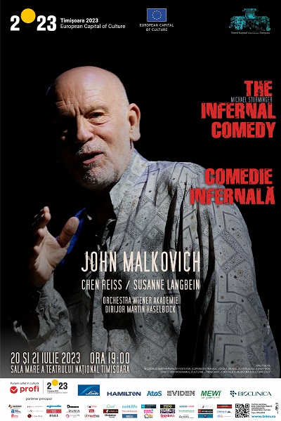 Au fost puse în vânzare biletele pentru spectacolul The Infernal Comedy, avându-l ca protagonist pe John Malkovich