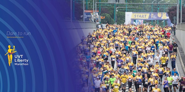 Restricții temporare de circulație în Timișoara în zilele de 27-28 septembrie, cu ocazia UVT Liberty Marathon 2025