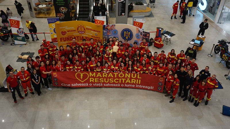 Peste 1.000 de copii și adulți au învățat să salveze vieți la Maratonul Resuscitării Timișoara
