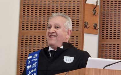 Prorectorul UPT Liviu Marșavina, doctor honoris causa al Universității Tehnice din Cluj-Napoca
