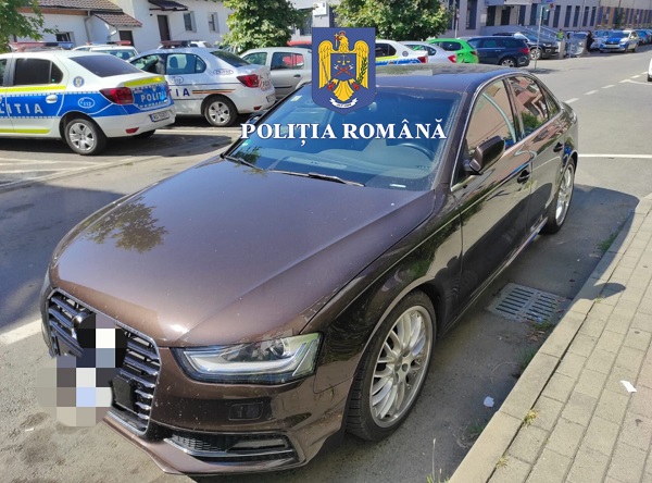 Poliţiştii i-au confiscat unui cărăşean bolidul adus din Elveţia, evaluat la 25.000 de euro