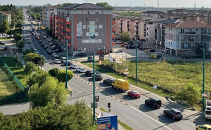Girațiile dintre Timișoara și Giroc cauzează, în continuare, haos și întârzieri în trafic