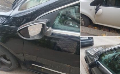 Maşini vandalizate în zona Dacia din Timişoara. Revoltă pe reţelele de socializare