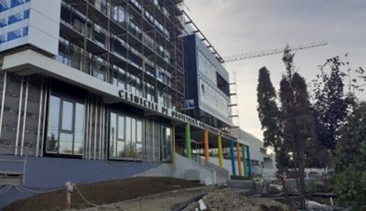 Noua maternitate a Spitalului Județean din Timișoara va fi gata până la sfârșitul anului