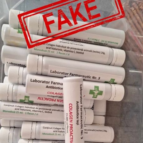 Antibiotice Iași: Avertizare privind un medicament falsificat