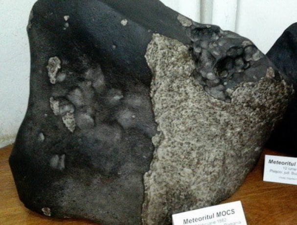 Meteorit cazut in Transilvania