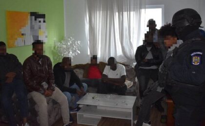 11 migranți, găsiți într-un apartament din Timișoara. Doreau să ajungă în Germania