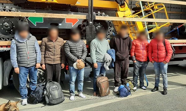 19 migranți ascunși în TIR-uri, depistați la frontiera cu Ungaria