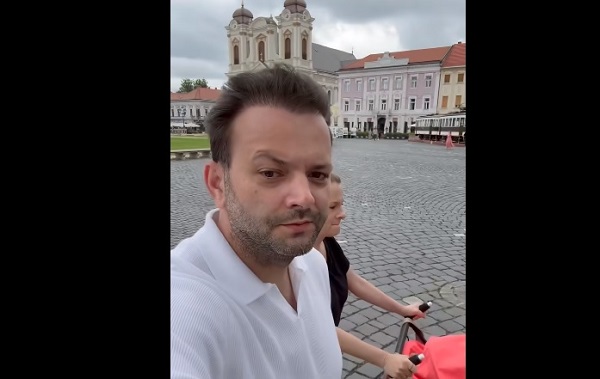 ”E ca-n Italia”. Cum descrie Mihai Morar o zi petrecută la Timișoara (video)