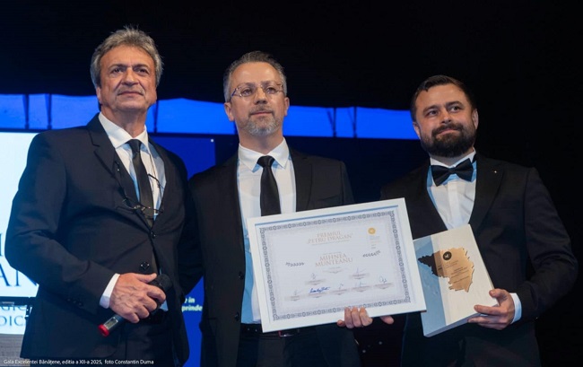 Un premiu pentru excelență în medicină a fost acordat prof. univ. dr. Mihnea Munteanu