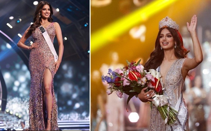 Miss Univers 2021: Harnaaz Sandhu din India este câştigătoarea titlului