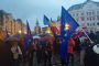 Miting pro-UE și NATO la Timișoara: „Vest, nu Est!”