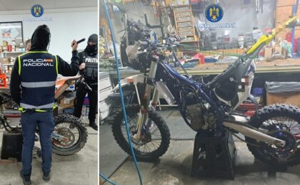 Motociclete în valoare de 100.000 de euro, furate din Spania, recuperate de poliţiştii din Deva