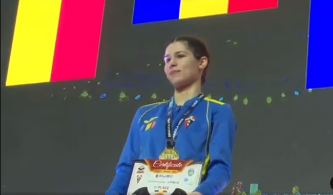 Natalia Semeniciuc, de la LPS Banatul Timișoara, medalie de aur la un puternic turneu internațional