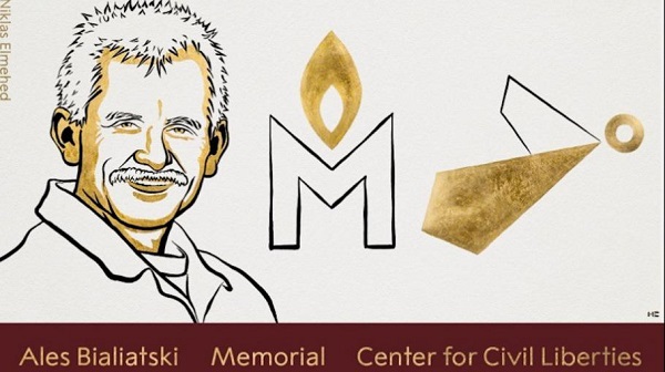 Premiul Nobel pentru Pace 2022, câştigat de belarusul Bialiatski, organizația rusă Memorial și Centrul pentru libertăți civile din Ucraina