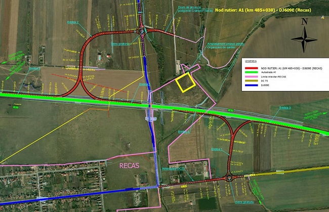 SF-urile necesare construcției a trei noi noduri rutiere pe autostrada A1, în Timiș și Hunedoara, au fost avizate!
