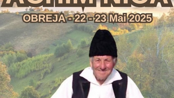 Festivalul-Concurs „Achim Nica” reînvie tradiția la Obreja, în 22–23 mai 2025. Programul complet 1 Festivalul-Concurs „Achim Nica” reînvie tradiția la Obreja, în 22–23 mai 2025. Programul complet