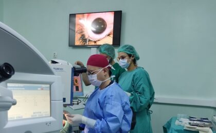 Clinica de Oftalmologie a Spitalului Clinic Municipal de Urgență Timișoara oferă intervenții unice în sistemul public.