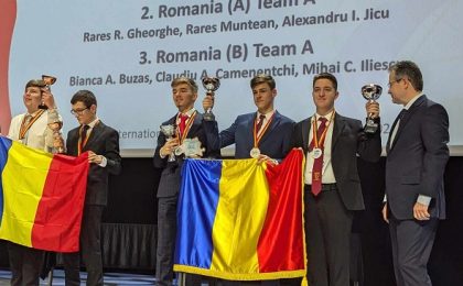 Rareș Muntean, elev al unui liceu din Sânnicolau Mare, a obținut medalia de argint la Olimpiada Internațională de Științe pentru Juniori