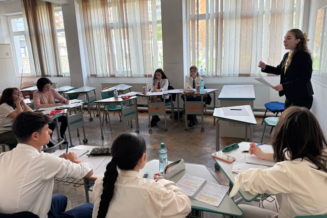 Cei mai buni elevi oratori din Timiș s-au ”duelat” la Școala Gimnazială nr. 19 ”Avram Iancu”