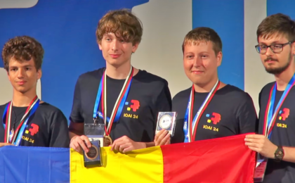 Medalie pentru un elev din Timișoara la prima ediție a Olimpiadei Internaționale de Inteligență Artificială. Copiii români au obținut rezultate remarcabile