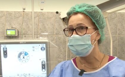 Operații oftalmologice la Spitalul Clinic CF Timișoara