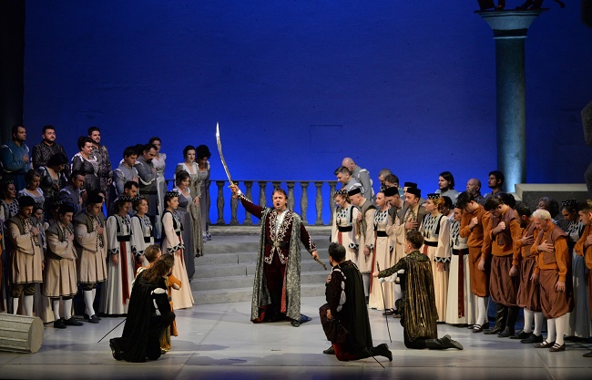 "Otello", pe scena Operei din Timişoara 1 "Otello", pe scena Operei din Timişoara