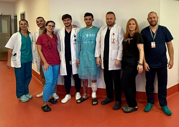 Protocol terapeutic inovativ, aplicat la Timișoara pentru tratarea unui tânăr cu arsuri grave