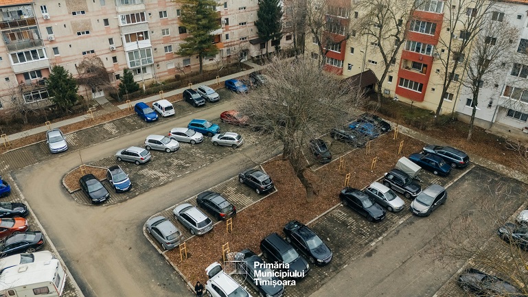 Primăria Timişoara a anunţat că amenajează 100 noi locuri de parcare 1 Primăria Timişoara a anunţat că amenajează 100 noi locuri de parcare