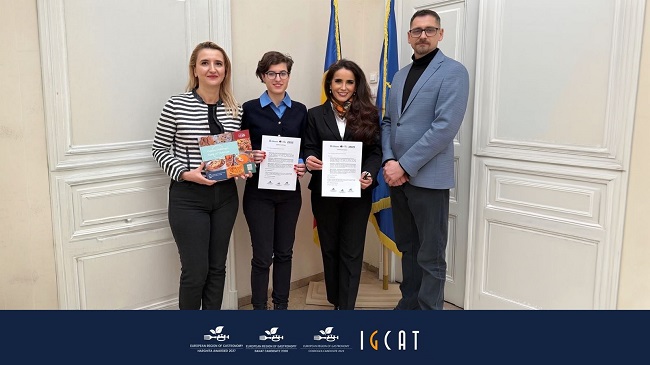 Banatul, Dobrogea și Harghita își consolidează colaborarea în cadrul rețelei IGCAT: un parteneriat strategic pentru promovarea națională prin gastronomie 1 Trei regiuni din România își consolidează colaborarea în cadrul rețelei IGCAT: un parteneriat strategic pentru promovarea națională prin gastronomie