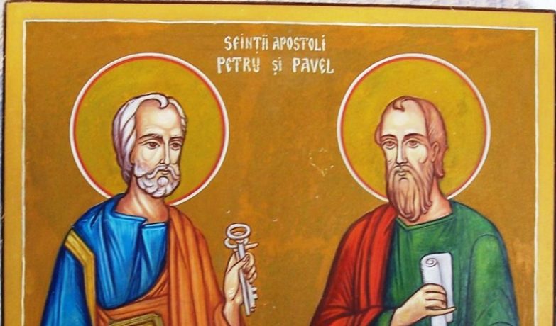 Sfinţii Apostoli Petru şi Pavel. Peste 500.000 de români își sărbătoresc astăzi onomastica