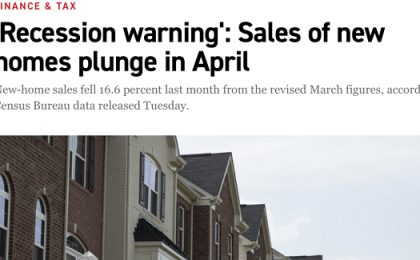 Piața imobiliară americană s-a prăbușit