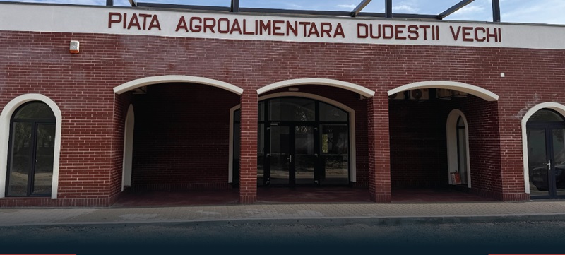Piață agroalimentară nouă la Dudeștii Vechi