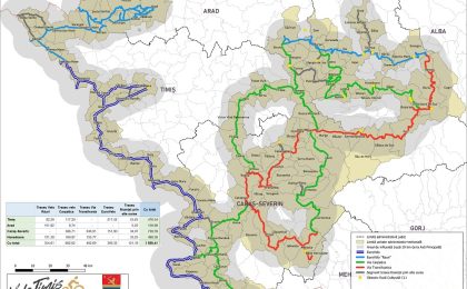 Timișul va avea cea mai lungă rețea de piste de biciclete din țară! Va lega judeţul de Arad, Caraș-Severin și Hunedoara (harta)