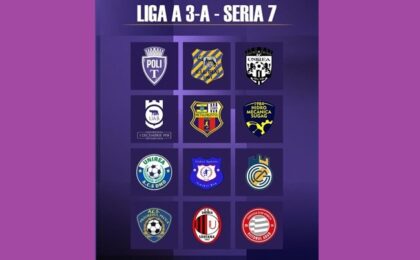 Componența Seriei 7 a Ligii 3, din care face parte și Poli Timișoara