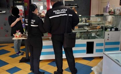 Polițiștii locali din Timișoara au aplicat aproape 800 de sancțiuni firmelor care nu respectă regulile comerciale