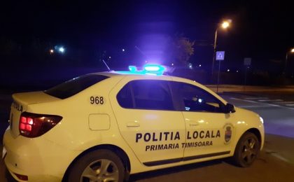 Timișoara. Polițist local implicat într-un accident rutier