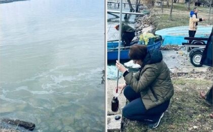 Poluare pe Dunăre, în dreptul localităţii Moldova Nouă din judeţul Caraş-Severin. Anunțul Administraţiei Bazinale de Apă Banat 