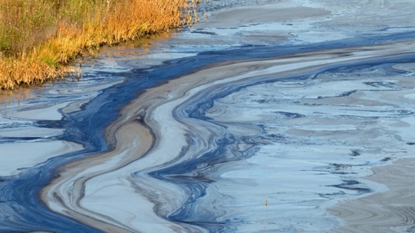 Dunărea, poluată cu substanţe petroliere: Autorităţile cercetează provenienţa materialului poluant. Au fost prelevate probe din zonă 1 Dunărea poluată cu substanţe petroliere: Autorităţile cercetează provenienţa materialului poluant. Au fost prelevate probe din zonă
