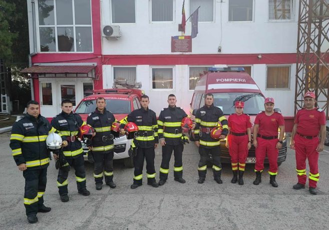 O viață a fost salvată! Ei sunt eroii: Toader, Samuel, Damian, Elias, Andrei, Albert, Cristina, Claudius și Gelu