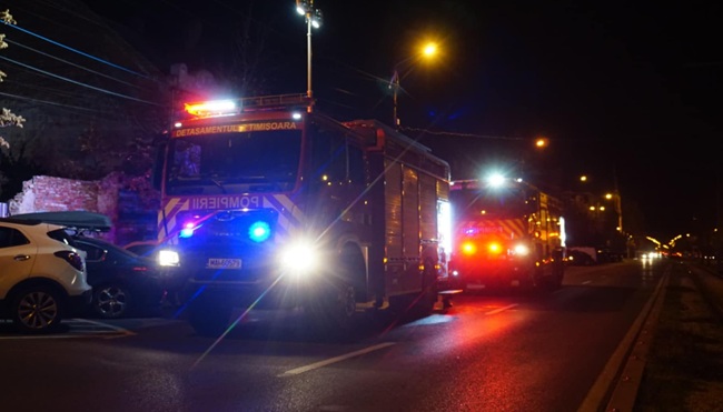 Incendiu pe Bulevardul Dragalina din Timișoara 1 Arde clădirea unei primării din vestul țării!