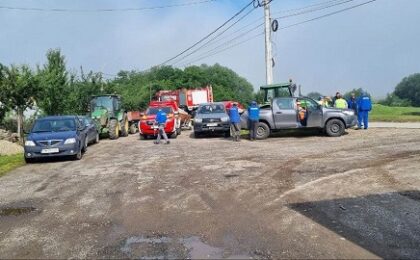 Situația hidrologică în Banat. Pompierii, pregătiți să intervină