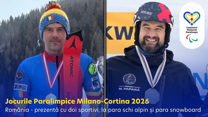 Doi români la Jocurile Paralimpice de iarnă: Andrei-Sorin Popa (para schi alpin) și Mihăiță Papară (para snowboard) 1 Doi români la Jocurile Paralimpice de iarnă: Andrei-Sorin Popa (para schi alpin) și Mihăiță Papară (para snowboard)