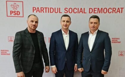 Primarul și viceprimarul din Pietroasa s-au alăturat echipei PSD Timiș
