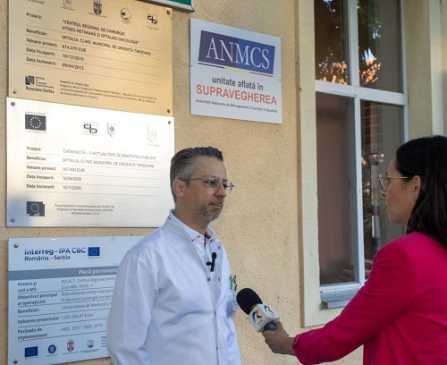 Lucrări de renovare şi modernizare la Clinica de Oftalmologie a Spitalului Municipal din Timişoara